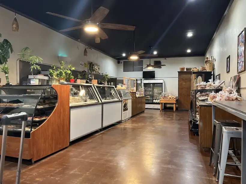 Inside La Luna Bakery & Cafe